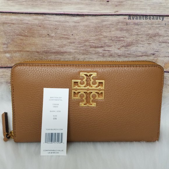 NWT TORY BURCH Bark Britten Wallet Continental - Picture 11 of 11